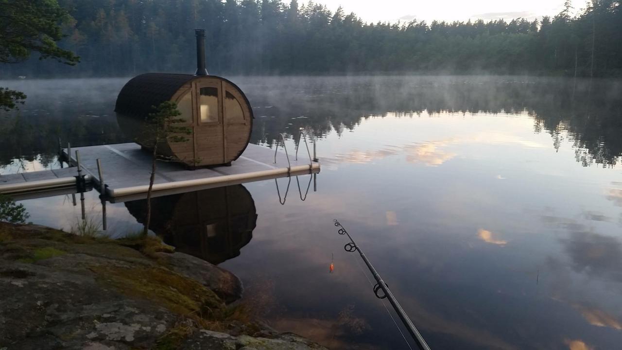Stf Kolarbyn Eco-Lodge Skinnskatteberg Extérieur photo